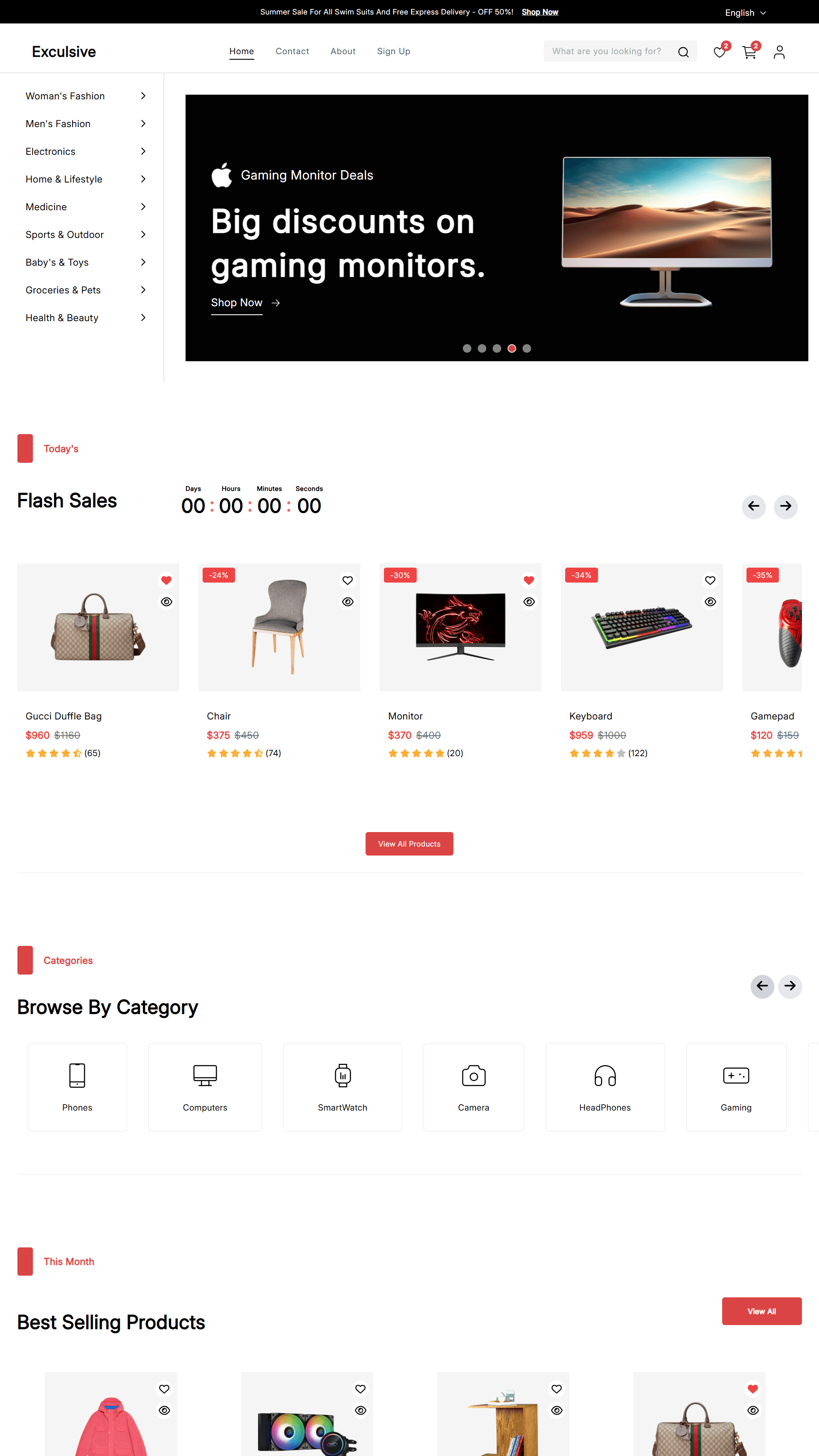 Ecommerce Site